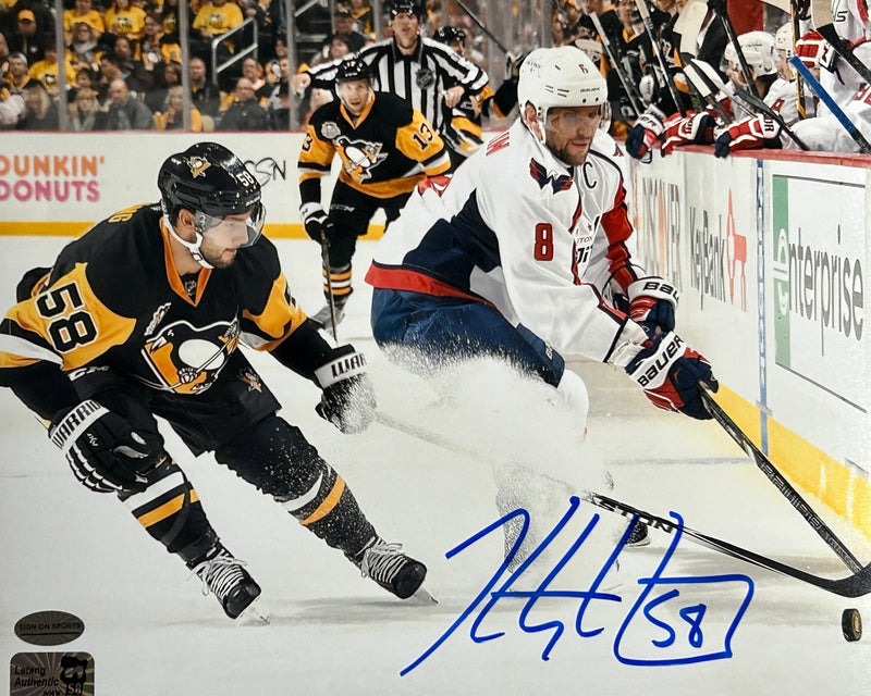 Kris Letang Signed Pittsburgh Penguins 8x10 Photo