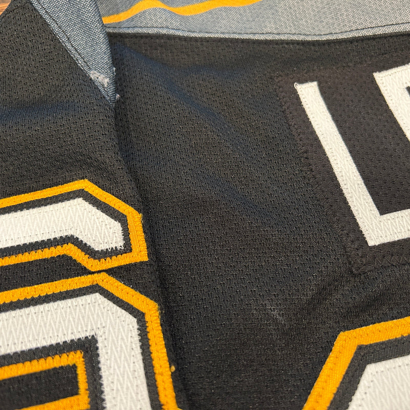 Mario Lemieux Signed Pittsburgh Penguins Authentic Gradient Starter Jersey - Size 48-R  - IMPERFECT - SEE PICS