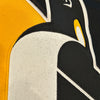 Mario Lemieux Signed Pittsburgh Penguins Authentic Gradient Starter Jersey - Size 48-R  - IMPERFECT - SEE PICS