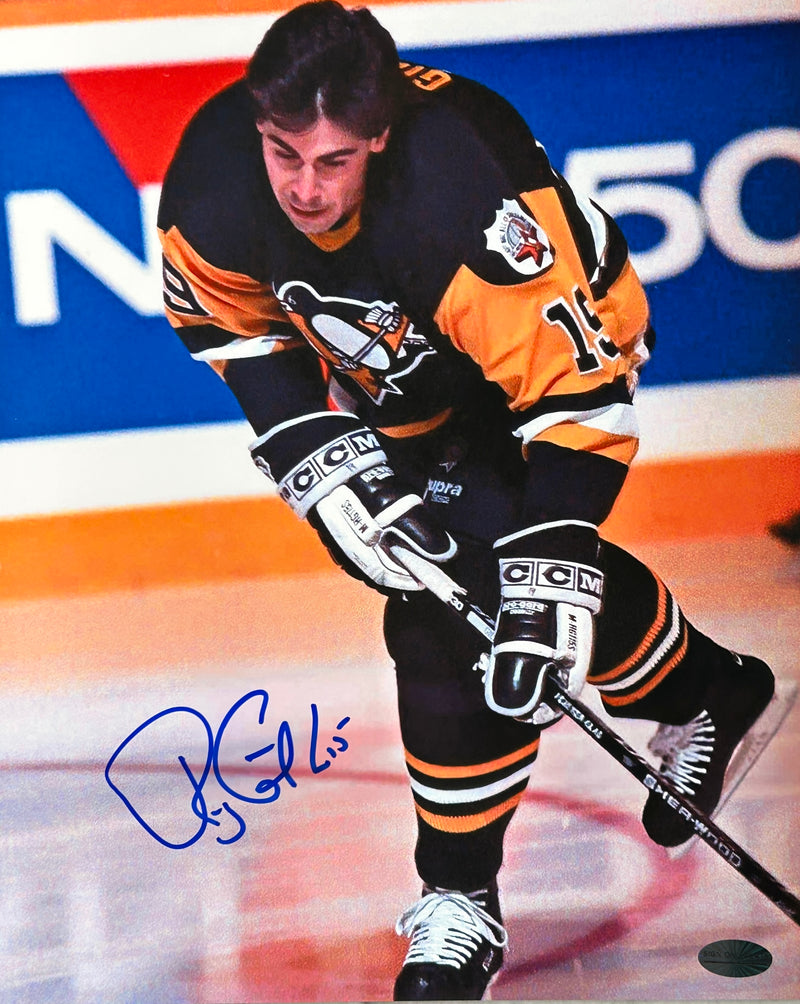 Randy Gilhen Signed Pittsburgh Penguins 8x10 Photo