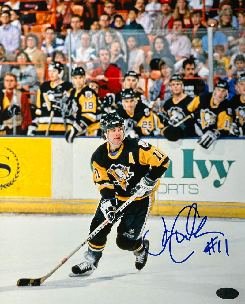 John Cullen Signed Pittsburgh Penguins 8x10 Photo