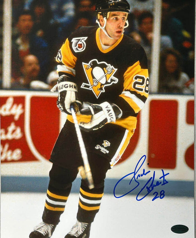 Gordie Roberts Signed Pittsburgh Penguins 8x10 Photo