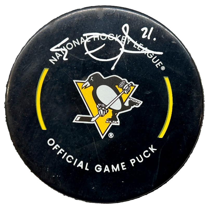 Evgeni Malkin Signed Pittsburgh Penguins Game Model Hockey Puck