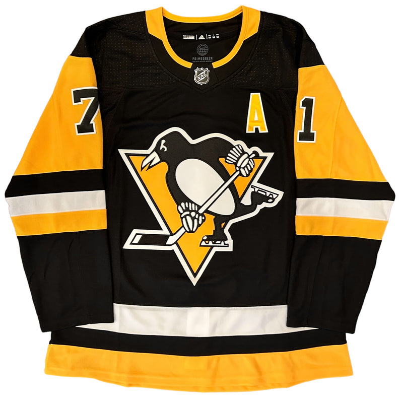 Evgeni Malkin Signed Pittsburgh Penguins Adidas Authentic Home Jersey