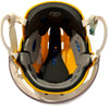 Justin Schultz Used Bauer 3rd Jersey Yellow Helmet