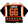 Mario Lemieux Signed, Inscribed "10 X All Star" Authentic 1989 Maska NHL All Star Jersey