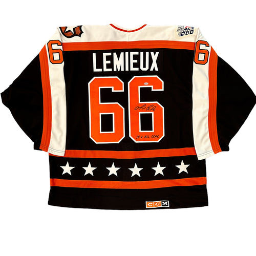 1990 Mario Lemieux NHL All-Star Game Worn Jersey