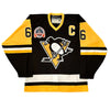 Mario Lemieux Signed Pittsburgh Penguins Heroes of Hockey Authentic Jersey with 1991 SC Patch