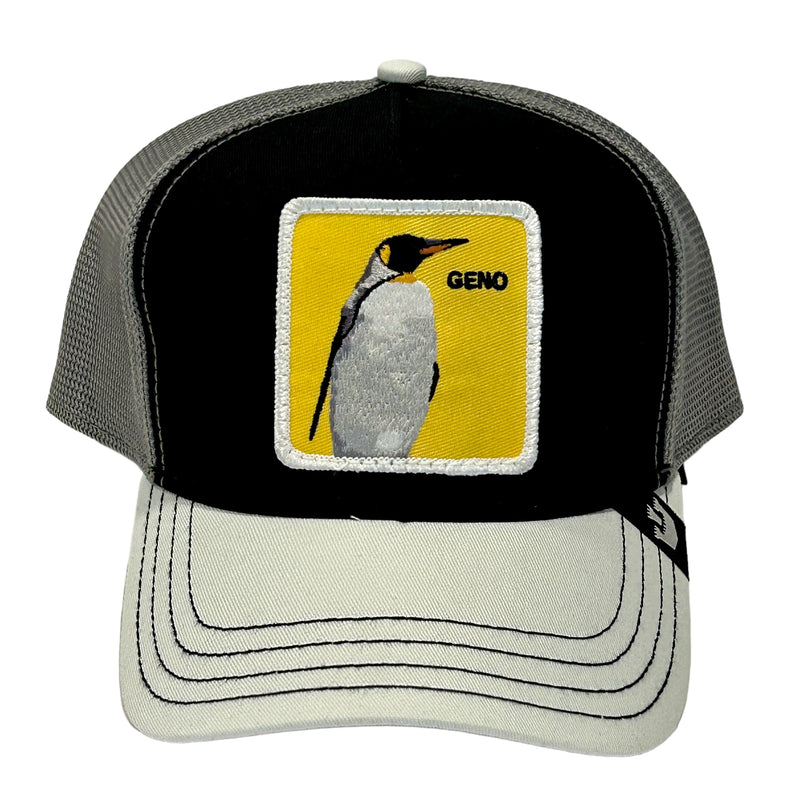 Evgeni Malkin Penguin Geno Black/White/Grey Goorin Hat - Rare