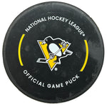 Pittsburgh Penguins Game-Used, Goal-Scored Puck - Pontus Holmberg - 2nd Career Goal