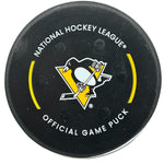 Pittsburgh Penguins Game-Used, Goal-Scored Puck - Nico Hischier