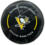 Pittsburgh Penguins Game-Used, Goal-Scored Puck - Martin Nečas