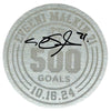 Evgeni Malkin Signed 500 Goal Metal Pittsburgh Penguins Puck  - Wendell August Forge