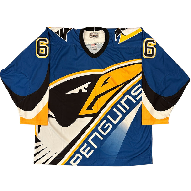 Mario Lemieux Signed Pittsburgh Penguins Authentic 1994 Shelved