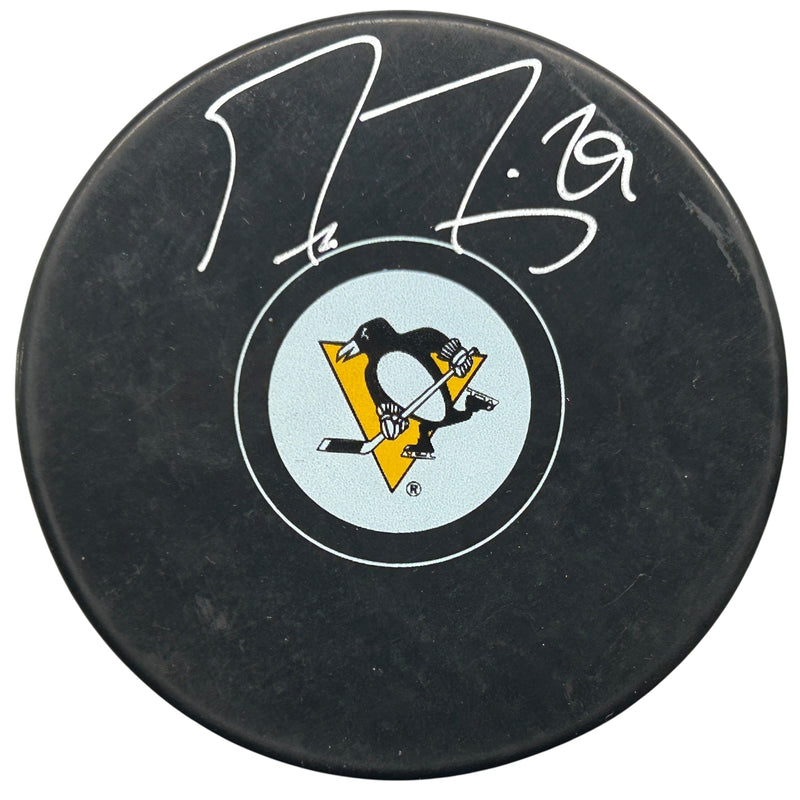 Marc-Andre Fleury Signed Pittsburgh Penguins Puck
