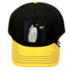 Sidney Crosby Penguin Sid Black & Yellow Suede Goorin Hat