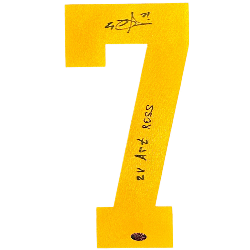 Evgeni Malkin Signed, Inscribed "2 X Art Ross" Jersey Number
