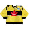 Mario Lemieux Signed, Inscribed "2004 WCOH Champs" Team Canada Nike Jersey