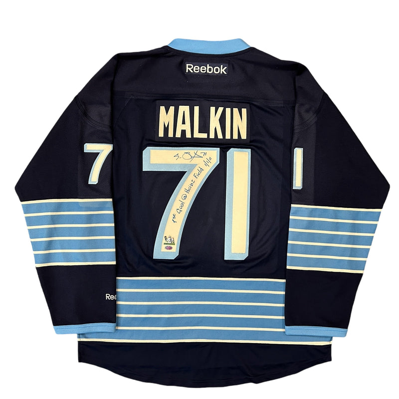Evgeni Malkin Jersey Blue Pittsburgh Penguins Shirt Adidas Evgeni