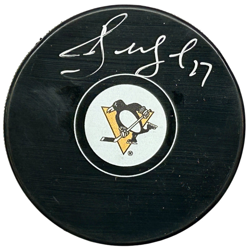 Alexei Kovalev Signed Pittsburgh Penguins Hockey Puck