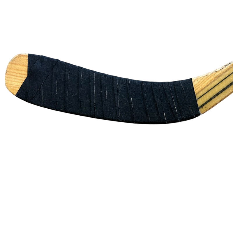 Mario Lemieux Game-Used, Signed Hockey Stick from October 28, 2002, Letter from Mario