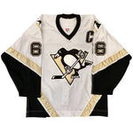 Mario Lemieux Signed Pittsburgh Penguins Authentic CCM Jersey - Size 52 - Made in Canada