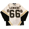 Mario Lemieux Signed Pittsburgh Penguins Authentic CCM Jersey - Size 52 - Made in Canada