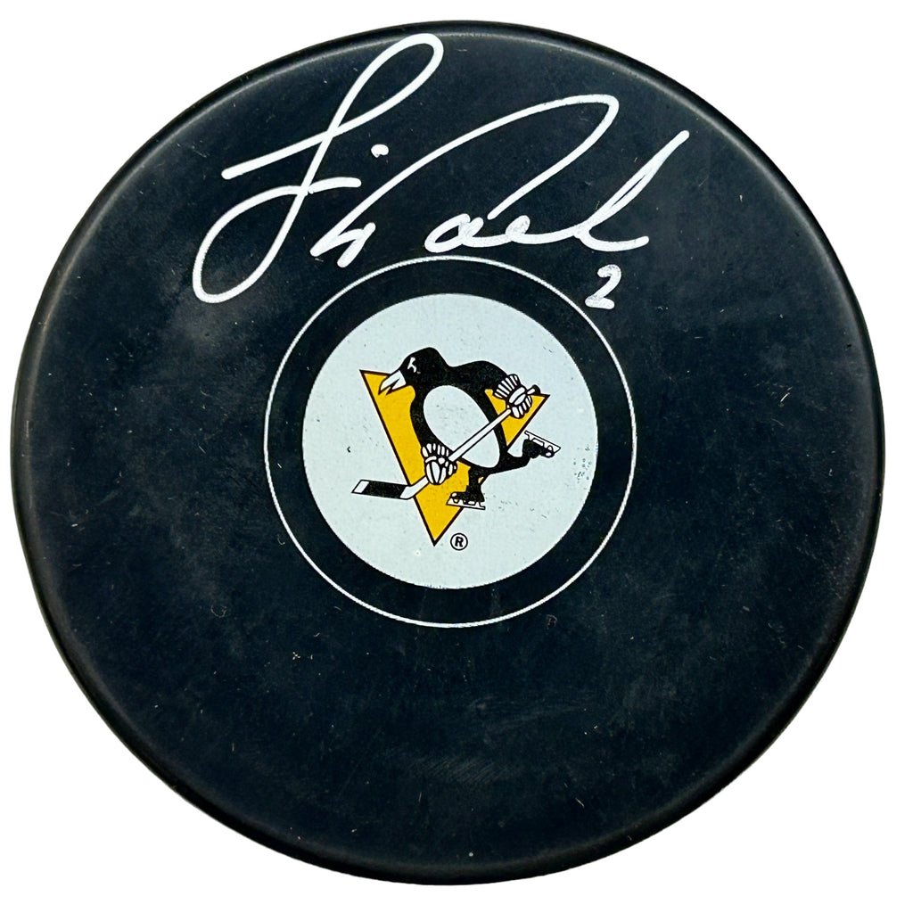 Jim Paek Signed Pittsburgh Penguins Hockey Puck