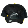 Evgeni Malkin Penguin Geno Black & Yellow Suede Goorin Hat