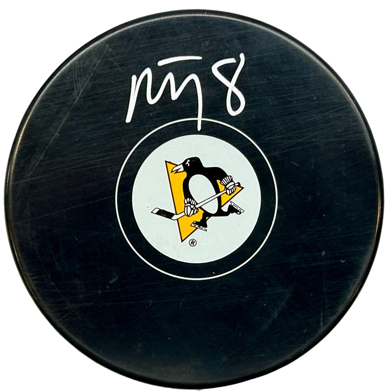 Michael Bunting Signed Pittsburgh Penguins Hockey Puck