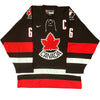 Mario Lemieux Signed, Inscribed "2002 Gold" Team Canada Nike Jersey