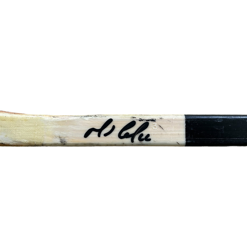 Mario Lemieux Game-Used, Goal-Scored, Signed Hockey Stick from January 22, 1996, Letter from Mario