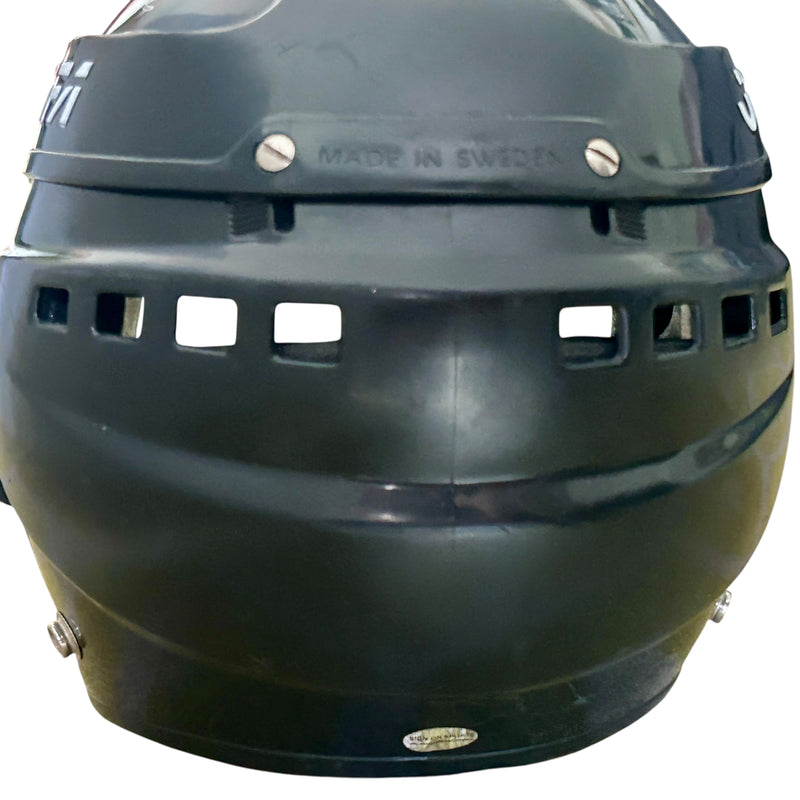 Mario Lemieux Signed Black Jofa Hockey Helmet