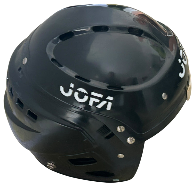 Mario Lemieux Signed Black Jofa Hockey Helmet