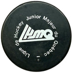 Mario Lemieux Signed Laval Voisins Hockey Puck