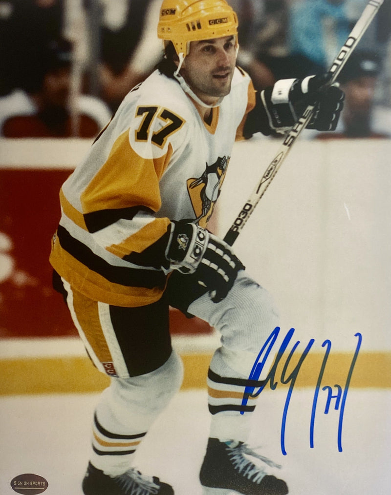 Paul Coffey Signed Pittsburgh Penguins 1988 8x10 Photo