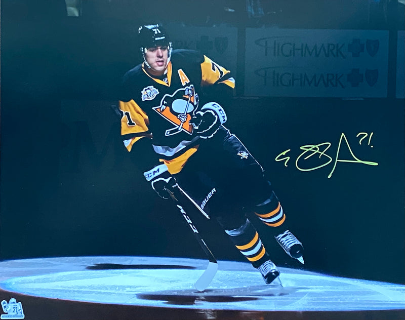 Evgeni Malkin Signed Pittsburgh Penguins 16x20 Photo