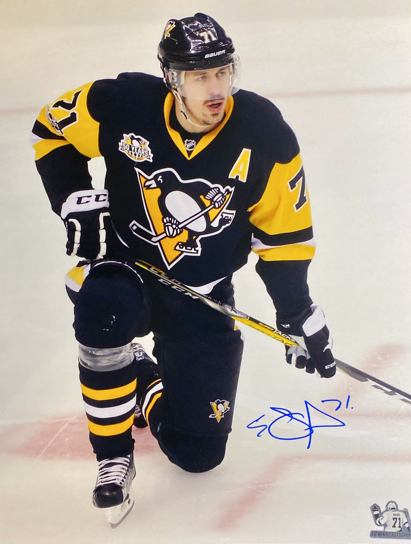 Evgeni Malkin Signed Pittsburgh Penguins 11x14 Photo