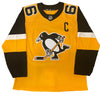 Mario Lemieux Signed, Inscribed "1985 Calder" Pittsburgh Penguins Adidas Authentic Jersey