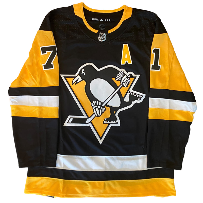 Men's Adidas Evgeni Malkin Black Pittsburgh Penguins Alternate Primegreen Authentic Pro Player Jersey