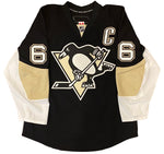 Mario Lemieux Signed Pittsburgh Penguins Authentic Reebok Jersey - Size 52