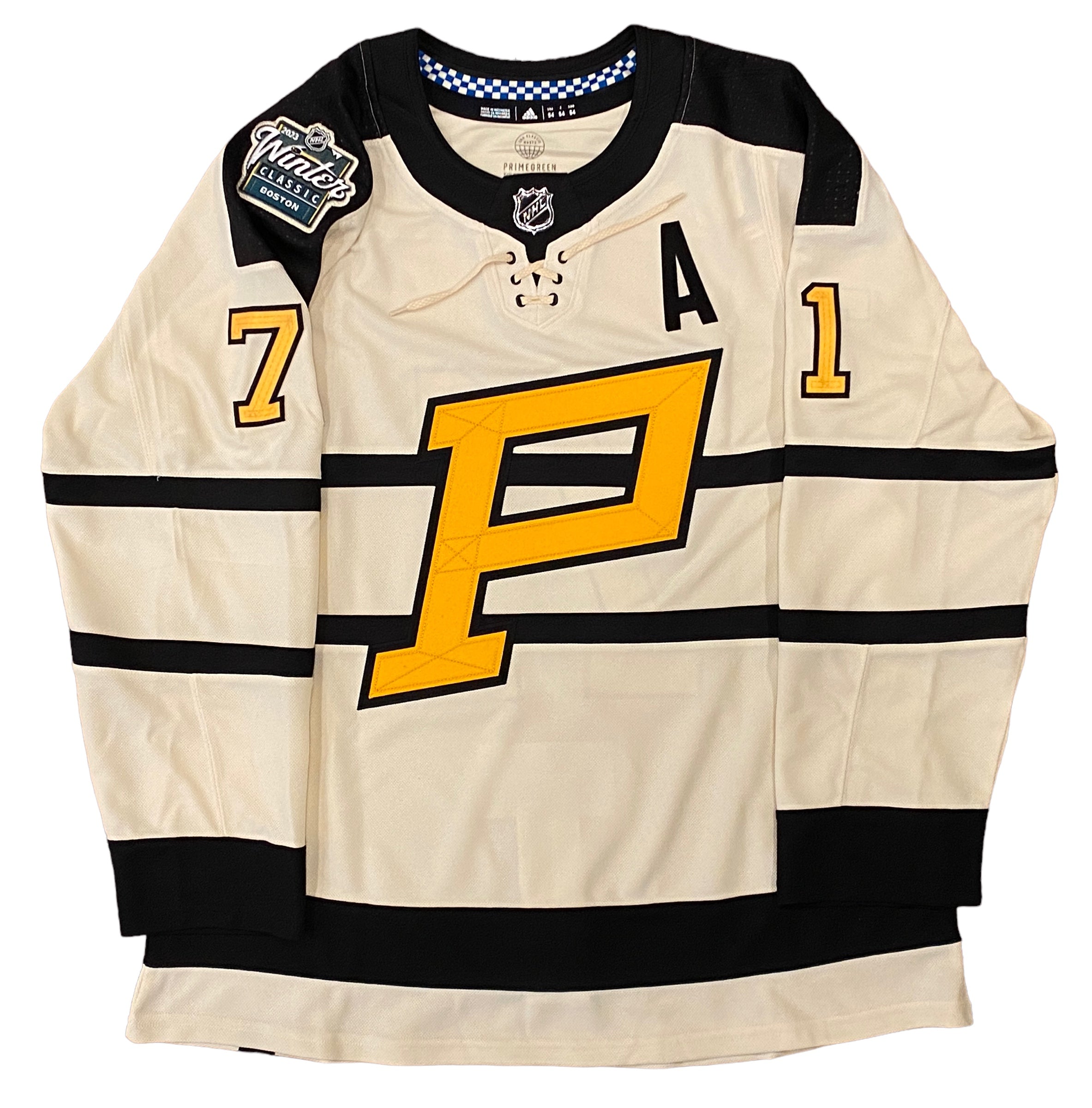 Men's Pittsburgh Penguins Evgeni Malkin Fanatics Branded Cream 2023 Winter  Classic Player Jersey