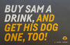 Mike Lange Night Signed, Inscribed "Buy Sam A Drink And Get His Dog One Too!!" Pittsburgh Penguins 11x17 Sign