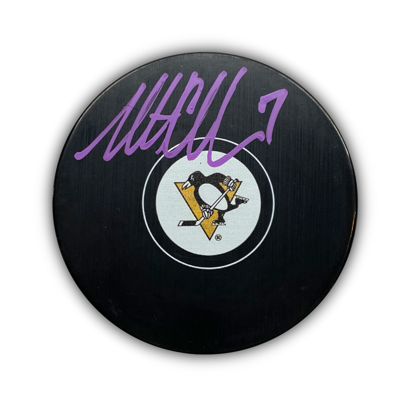 Matt Cullen Signed Pittsburgh Penguins Hockey Puck