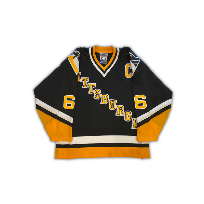 Mario LEMIEUX Signed Pittsburgh Penguins SUPER MARIO CCM Vintage Jersey  *RARE*