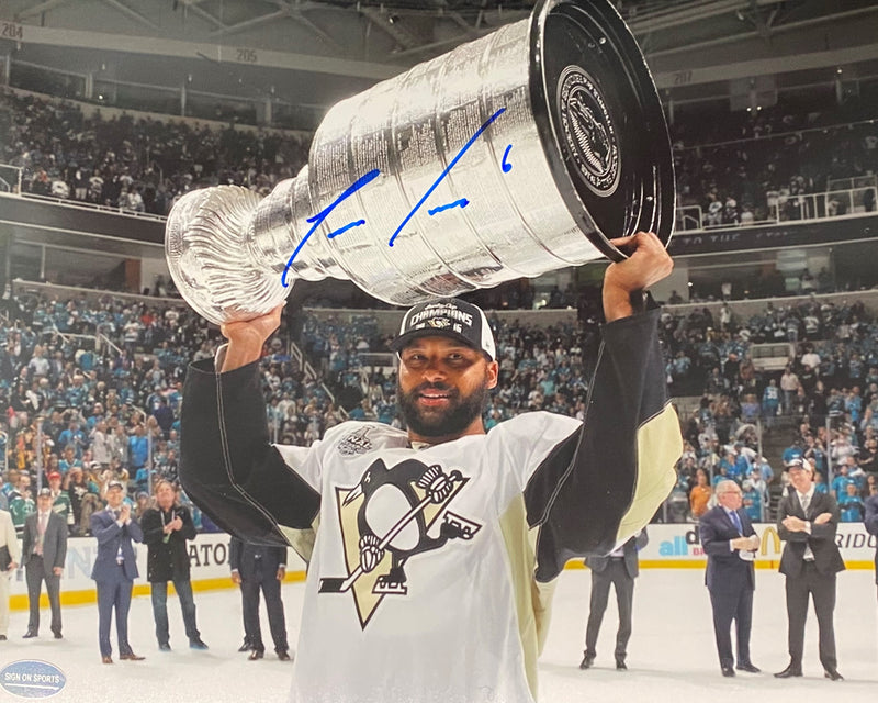 Trevor Daley Signed Pittsburgh Penguins 8x10 Photo