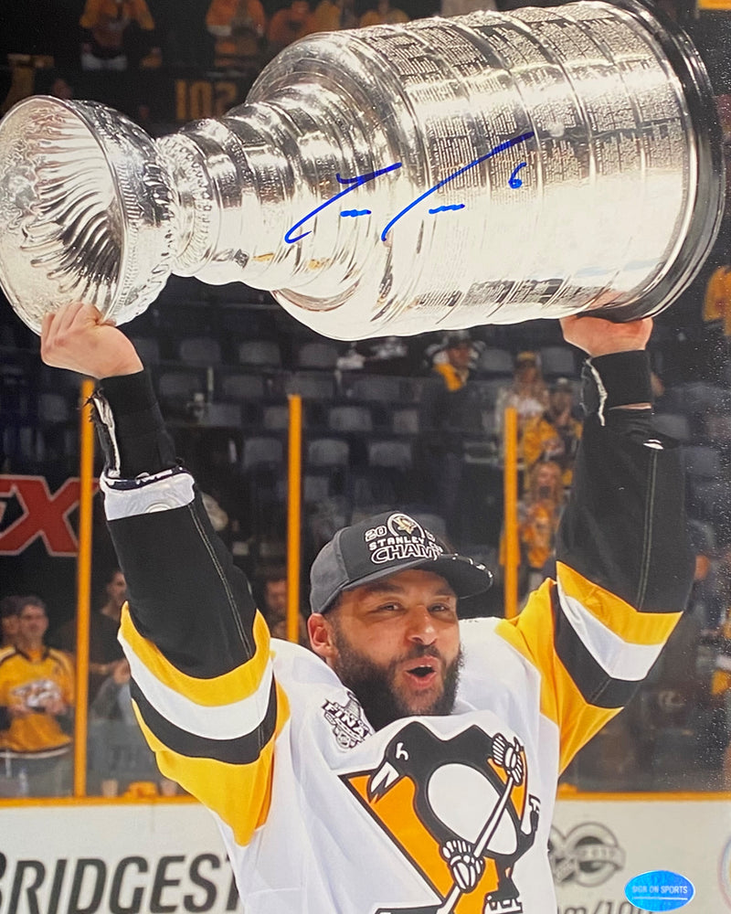 Trevor Daley Signed Pittsburgh Penguins 8x10 Photo